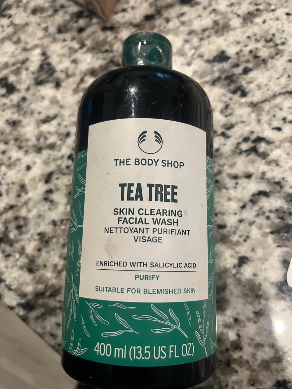New tea tree skin clearing facial wash